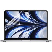 Resim CEPCASE Macbook 13.6' Air 2022 M2 A2681 Ekran Koruyucu 2 Adet Ince Kırılmaz Nano Cam Tam Uyum 