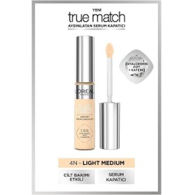 Resim L'Oréal Paris True Match Aydınlatan Serum Kapatıcı - 4N 11 ML 