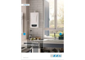 Resim E.C.A Eca Citius 20 Kw Tam Yoğuşmalı Kombi Hermetik Baca ile Enerji Verimliliği A+++, Isıtma Tekniği Yoğuşmalı 