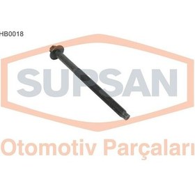 Resim Süpsan Hb0018 Silindir Kapak Saplaması Civatası 206 207 208 301 307 / Fiesta Focus Fusıon 1.4 8V 16V TDCI HDI Dv4 Dv6 10 Adet 