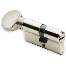 Resim Kale 164 Bm Mandallı Bilyalı Barel 68 Mm Kapı Kilit Göbeği Nikel 