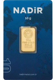 Resim Nadirgold 10 Gr Külçe Altın 