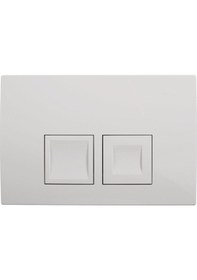 Resim Geberit Delta35 115.135.11.5 Kumanda Paneli Çift Basmalı Beyaz 
