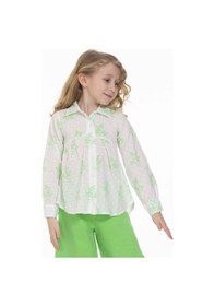 Resim Xo Kids Kız Gömlek 5-14 Yaş 812 Kgml09009 Yeşil 