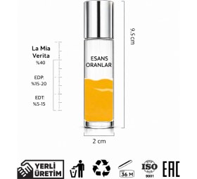 Resim La Mia Verita Guidance Kadın Parfüm LMV400M Çiçeksi Meyveli Kremsi Aşırı Kalıcı Delux Exttrait 15 ml 