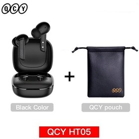 Resim Qcy Ht05 Anc Kablosuz Kulaklık 40db Gürültü Bluetooth 5.2 Kulaklık 6 Mic Enc Hd Black With Pouch İspanya 