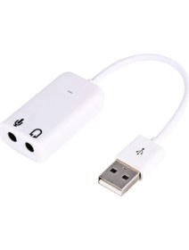 Resim Braventa Collection Harici Kablolu 7.1 USB Ses Kartı 3.5mm Mikrofon Çevirici Dönüştürücü Adaptö 