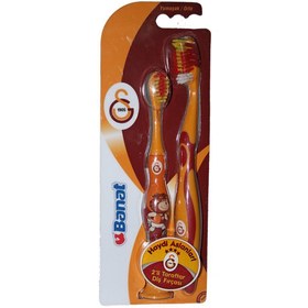 Resim Banat Galatasaray Yetişkin + Çocuk Diş Fırçası 