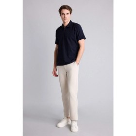 Resim DeFacto Regular Fit Kısa Kollu Lacivert Polo Tişört H8932AX26SM 