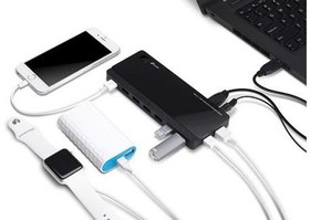 Resim TP-Link Uh720 Usb 3.0 7-Port Hub 