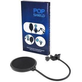 Resim Zerx Stüdyo Mikrofon Pop Filtre - Pop Filter Gürültü Engelleyici 