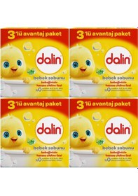 Resim Dalin Bebek Sabunu 100gr 12'li Set Hassas Ciltler İçin 