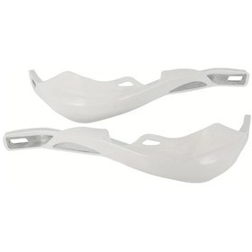 Resim Cloudstore Beyaz 22mm 7/8" Universal Motosiklet Enduro Atv Dirt Bike El Koruma Kolları 