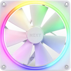 Resim Nzxt F140 Rgb RF-R14SF-W1 140 mm Beyaz Kasa Fanı 