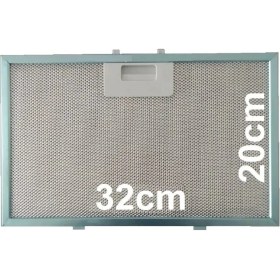 Resim Hgnm E-Trading 320X200 mm Aspiratör Davlumbaz Metal Yağ Filtresi - 11010164, 20X32, 3BC585GB, 3BC585GN F10 