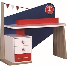 Resim Meltem Kids Pacific Çocuk Odası Çalışma Masası Beyaz 