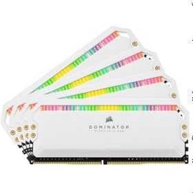 Resim CORSAIR 32GB (4X 8GB) DDR4 4000MHZ RGB PC RAM DOMINATOR CMT32GX4M4K4000C19W CORSAIR 32GB (4X 8GB) DDR4 4000MHZ RGB PC RAM DOMINATOR CMT32GX4M4K4000C19W