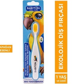 Resim Babyton Bio Papağan Çocuk Diş Fırçası 
