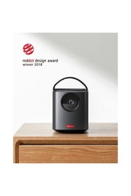 Resim Genel Markalar Mars Ii Pro Akıllı Taşınabilir Wifi Kablosuz Projeksiyon Cihazı Tv Box Hoparlör, Siyah 