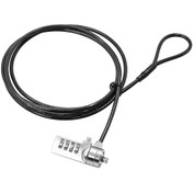 Resim BK Teknoloji 1.8 Metre Şifreli Çelik Notebook Güvenlik Kilidi 