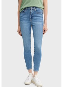 Resim Calvin Klein Bayan Kot Pantolon Lv047b769g Vrw Mavi Mavi 