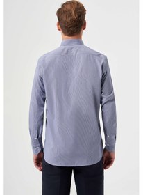 Resim Bisse Erkek Regular Fit Spor Gömlek Laci Gm23k232029 D39 Lacivert 
