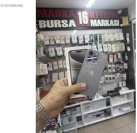 Resim Apple iPhone 15 Pro İkinci El TR | 128 GB | Natürel Titanyum 