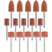 Resim 15 adet Döner Alet Taşlama Taşı Seti, Koralit Aşındırıcı Montajlı Taşlama Tekerlek Başlığı, 1/8" Shank, Parlatılmış Bitiş, Taşlama Taşları, Jade Parlatma, Pas Giderme için - Döner Taşlama Aleti ile Uyumlu, Montaj Gerektirmez, Yüzey Önerisi: Metal, Taşlama Aksesuarları | Parlatılmış Bitiş | Koralit Taşlama Taşları, Taşlama Tekerlek Aksesuarları, Döner Alet Aksesuarları, Taşlama Tekerlekleri için 