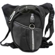 Resim Motosiklet Bel Bacak Çantası Impertex Kumaş Kemerli Ve Cırtlı Çanta Renkli 