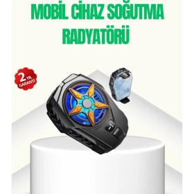 Resim Uravas Store Oyunlar Için Güçlü Telefon Soğutucu Fan Dijital Ekranlı 