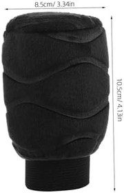 Resim Anneome Araba Vites Topuzu Kapağı Evrensel Uyumlu Otomatik Manuel Araba Vites Topuzu Kapağı Tutacağı 