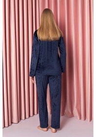 Resim Sude Kadın Kışlık Kadife Pijama Takımı K200/804 - 1 Adet 001 