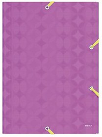 Resim LEITZ 4515-65 RETRO CHİC LASTİKLİ DOSYA PEMBE 