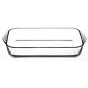 Resim Paşabahçe 59124 Borcam Dikdörtgen Kulplu Fırın Tepsisi 