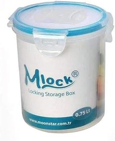 Resim Moonstar Mlook Round 750ML Kilitli Silindir Saklama Kabı ML-175 