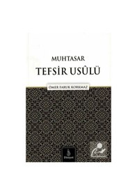 Resim Muhtasar Tefsir Usulü - Ömer Faruk Korkmaz - Dirayet 