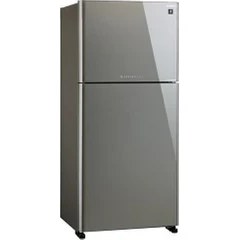 Resim Sharp SJ-XG690G-SL 556 Litre No-Frost Cam Kapılı Buzdolabı 