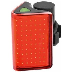 Resim Eastpower-Briviga LW-R200 USB Şarjlı 100lm Bisiklet Arka Stop Far Kırmızı 