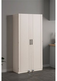 Resim Belen 2 Kapaklı Kiler Dolabı Bej 