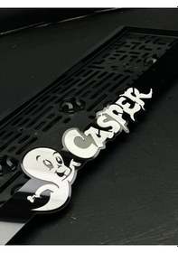 Resim Casper Lüx Lazer Kesim Takmatik Pleksi Plakalık 