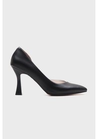 Resim New Angel 653 Kadın Şeffaf Detaylı Klasik Stiletto 