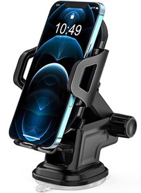 Resim NOYİSKA Tüm Telefonlara Uyumlu Araba Akrobat Telefon Tutucu Torpido Vakumlu Araç Içi Tutacak Sağlam 