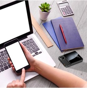 Resim Fogy 10.000 mAh Dijital Göstergeli 22.5W PD Hızlı Şarj ve 15W Kablosuz Şarjlı Mini Powerbank - Black 