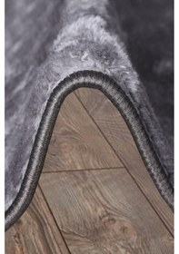 Resim Bonny Home Elite Antrasit 100x150 Cm Peluş Banyo Paspası Kaymaz Taban Antrasit 