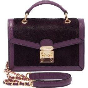 Resim Mor Deri Kadın El Çantası - S24K1BC80265-U6N 