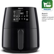Resim Geniş Kapasiteli Airfryer Large, Rapid Air Teknolojisi, 4,1l, Beyaz 