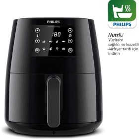 Resim Geniş Kapasiteli Airfryer Large, Rapid Air Teknolojisi, 4,1l, Beyaz 