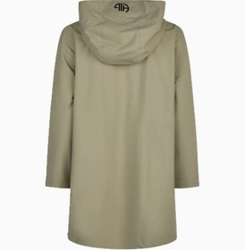 Resim 1843 Athleisure Lüks Su Geçirmez Kadın Panço Yağmurluk - Açık Yeşil / M 
