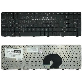 Resim Hp İle Uyumlu Pavilion Dv7-6c00et A8h92ea , Dv7-6c00st A8h87ea Notebook Klavye Siyah Tr 