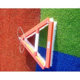 Resim Silver Halı Kumlama Granül Fırçası 70 CM Üçgen Çok Renkli 